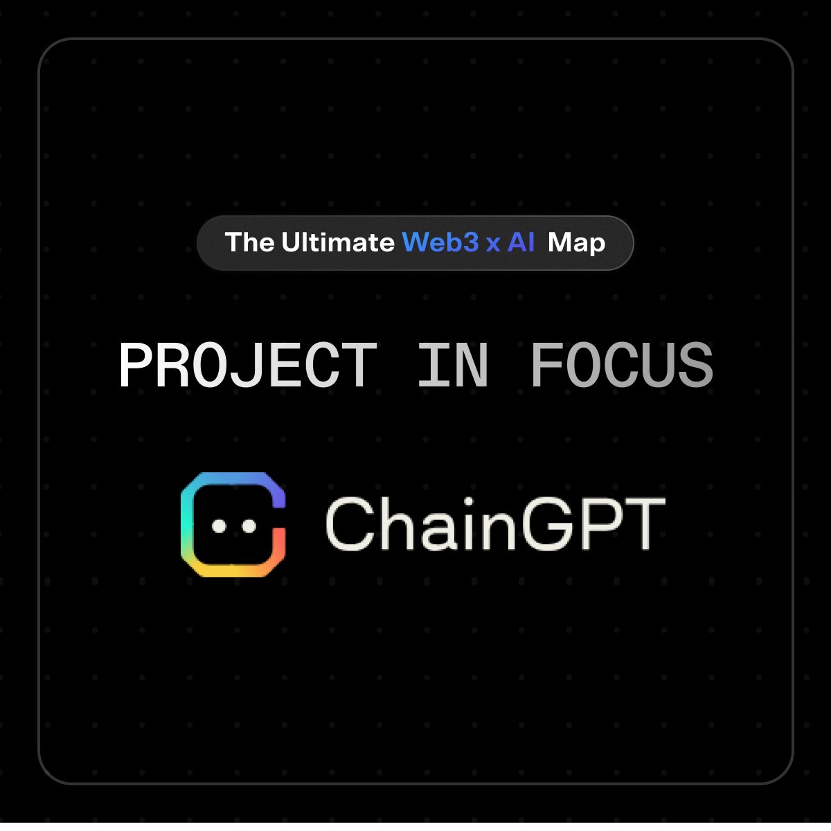 🤖 Web3 AI Project in Focus: ChainGPT

Powered by $CGPT, @Chain_GPT is where AI meets Web3.

Here's a look at the Web3 AI project and the use cases that it enables.

🧵