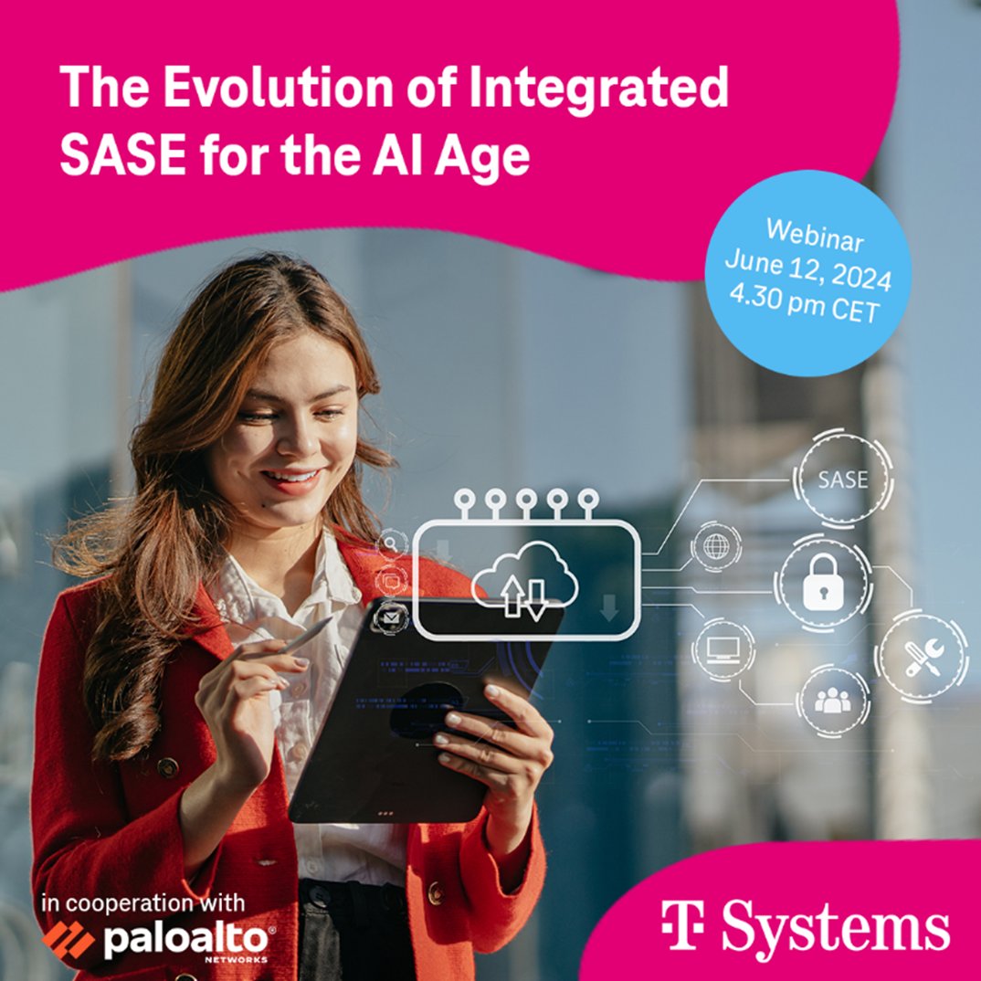 Explorez la synergie entre l’IA et la cybersécurité dans un contexte où les menaces sont en perpétuelles évolutions.🚀

Inscrivez-vous à notre Webinar et gardez une longueur d'avance dans la sécurisation de votre entreprise : attendee.gotowebinar.com/register/51350…

#cybersecurity #AI #SASE