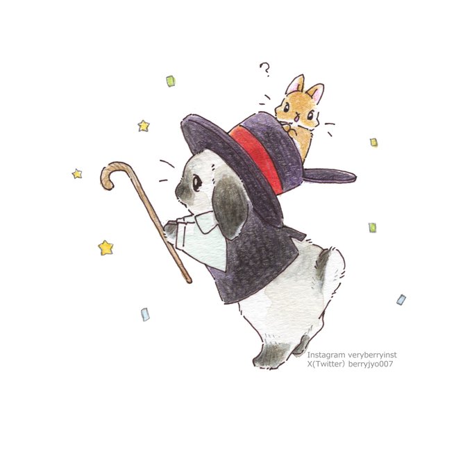 「animal hat」 illustration images(Latest)