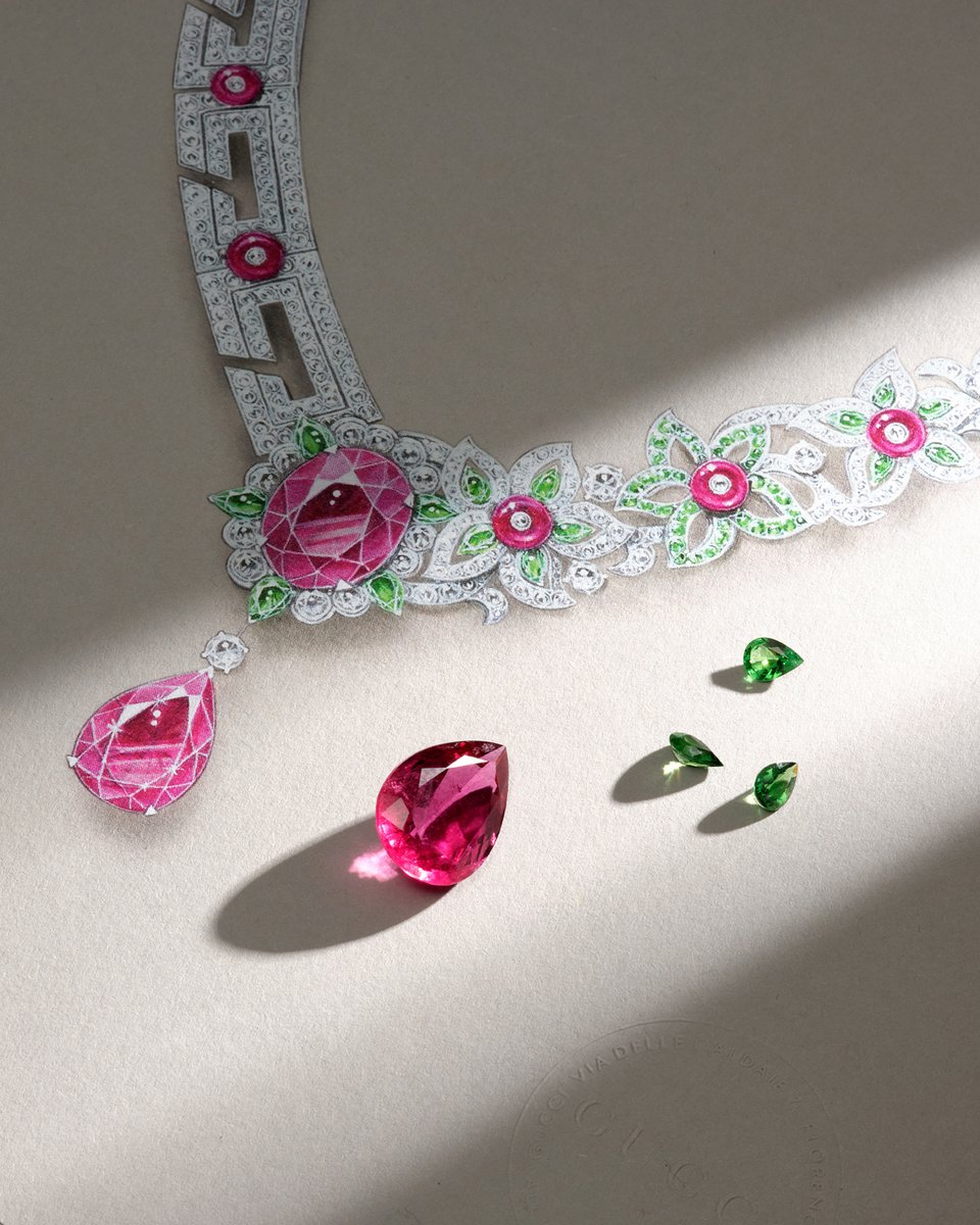 The new #LabirintiGucci High Jewelry collection centers around three themes: symmetry and ordered beauty, geometric splendor, and blooming nature. Discover more on.gucci.com/_GucciHighJewe… #GucciHighJewelry #GucciMaestria