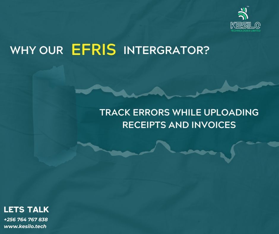 Kesilo_tech's tweet photo. Why us, you ask?
#efris #efrisintergration #efrisinvoice #efrissystem #efrisura #uraefris #ura #einvoice #ereceipt #digitalinvoicing
Visit our website https://t.co/mMM30a4cAS
Or send us an email at info@kesilo.tech
Like and follow our page for more informatory posts https://t.co/NUBhL8MnYs