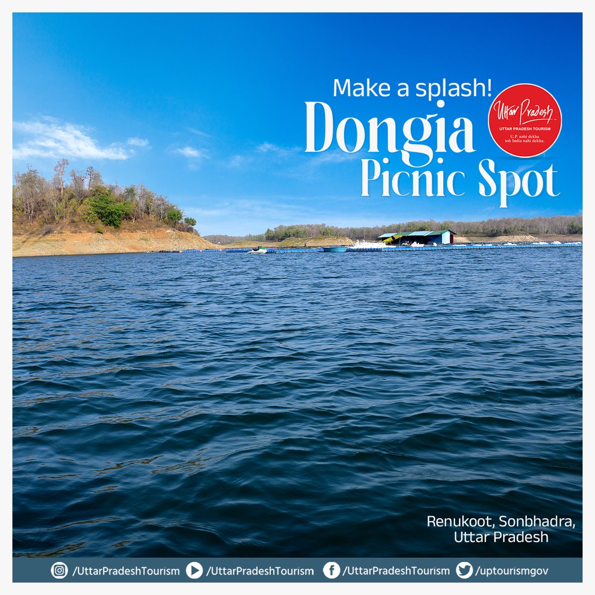 This picturesque spot offers the perfect blend of #adventure & #tranquility, ideal for a memorable day out. Enjoy boating & the stunning natural beauty at #DongiaPicnicSpot. #UPTourism #WaterLand #Renukoot #Sonbhadra #AmazingPlaces #Tourism #UttarPradesh #UPTourism @MukeshMeshram