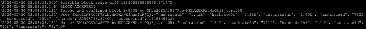 Congratulations to our whale miner with 1.5EH for solving the 289th solo block solved at solo.ckpool.org !
mempool.space/block/00000000…