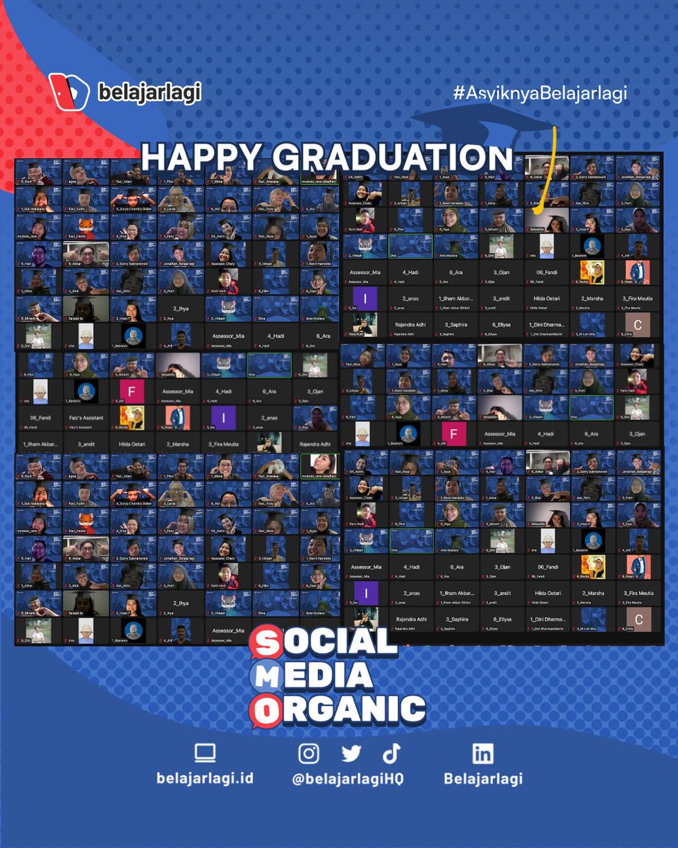 5 minggu belajar bareng di bootcamp Social Media Organic Cohort 7✨ Kok kaya ga kerasa yaa, tau-tau udah pada pake toga aja nih. Happy graduation teman belajar! Semoga skill barunya bisa bermanfaat untuk lingkungan sekitar. Good luck🫶 From This To This