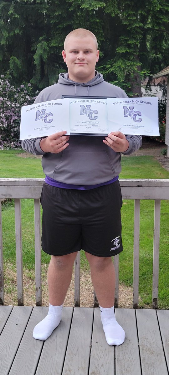Anthony Cunningham (@biggyant56) on Twitter photo Got to make history by becoming the first freshman in my schools history to get a varsity letter in 3 sports <a href="/coachtmyers/">Torrey Myers</a> <a href="/NorthCreekFB/">North Creek HS Football</a> Got to make history by becoming the first freshman in my schools history to get a varsity letter in 3 sports <a href="/coachtmyers/">Torrey Myers</a> <a href="/NorthCreekFB/">North Creek HS Football</a>