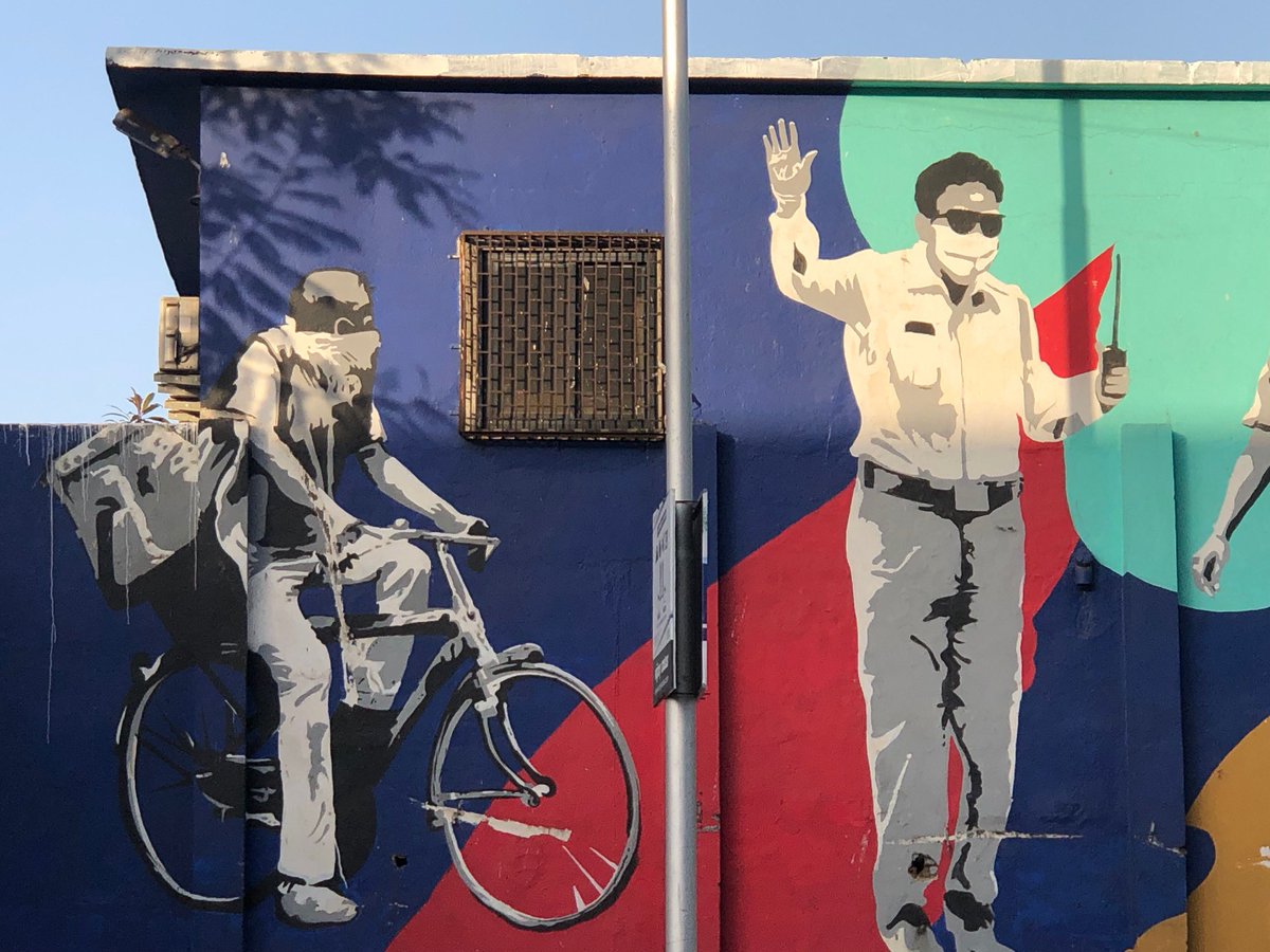 tajmahalfoxtrot's tweet photo. Cycling! In an Indian city? The idea is off the wall. https://t.co/0PayR760WH