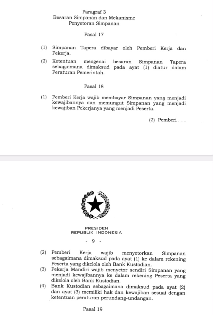 Gimana gimana? Apakah @DHendrawan8 sudah membaca UU-nya? Jika sudah baca coba sebutkan dimana letak PP yg bertentangan dgn UU Tapera?