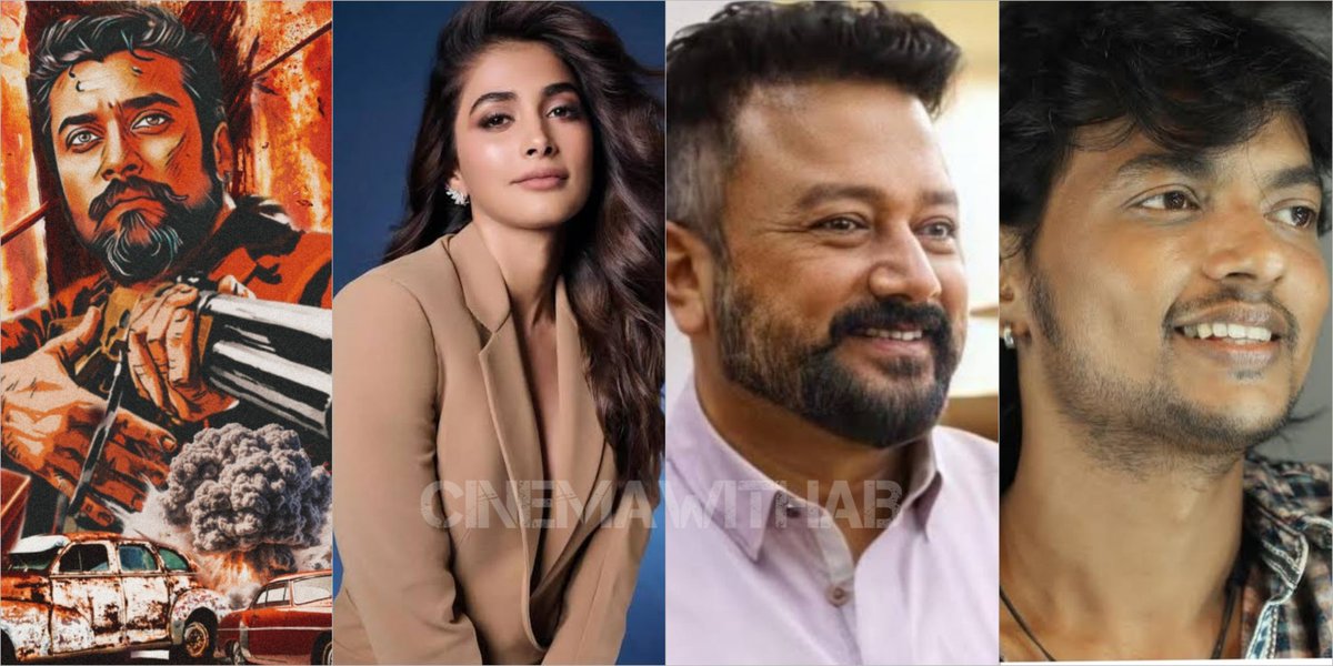 #Suriya44 is ensembling with the promising cast filled with great performers👌🌟 Casting buzz so far - Pooja Hegde, JojuGeorge, Uriyadi Vijayakumar, Jayaram, etc..🔥 Official Casting announcement expected soon🤞 #Suriya | #KarthikSubbaraj | #SaNa