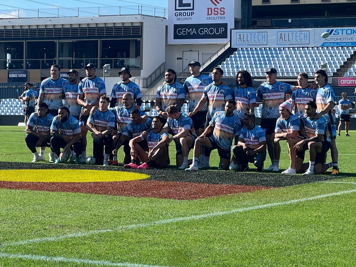 Last Friday, Cronulla Sharks opened their stadium and the Captain’s Run to community members to launch Indigenous Round and celebrate the Sharks partnership with Deadly Choices. #CronullaSharks #DeadlyChoices #CESPHN