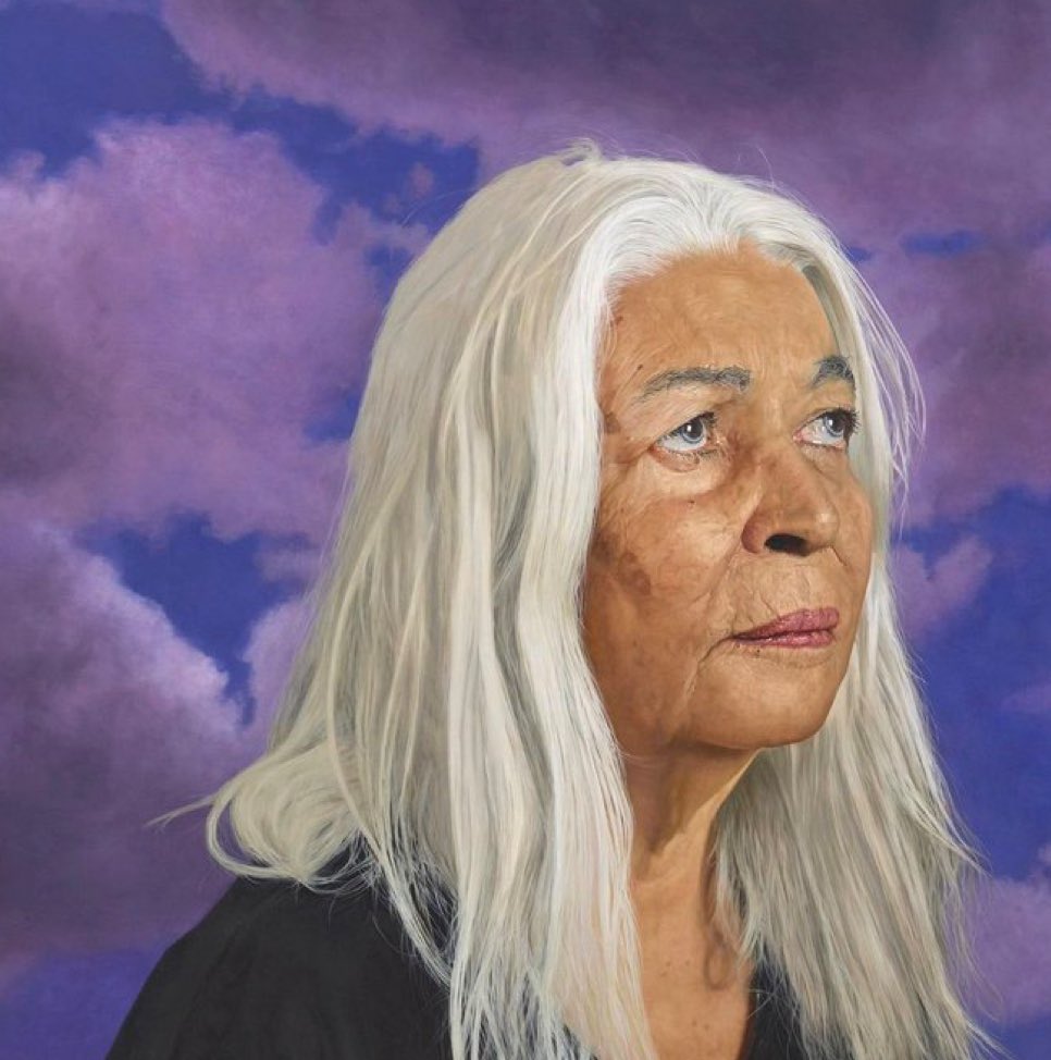 Congratulations to Angus McDonald @angusmcz - finalist in the #archibald prize 2024 with his stunning portrait of Professor Marcia Langton AO. 
Link here for all finalists: artgallery.nsw.gov.au/prizes/archiba…