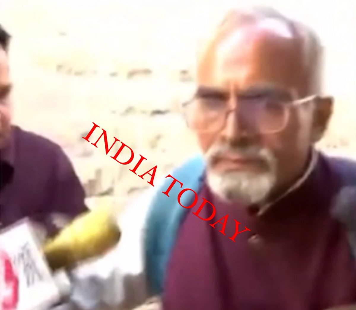 And here’s Dr LN Danwade, Juvenile Justice Board member who granted swift bail to the teen Porsche driver within 30 min, with 300-word essay etc as bail conditions. That single action made this a national story. He’s probe now. Confronted here by @IndiaToday’s @dipeshtripathi0: