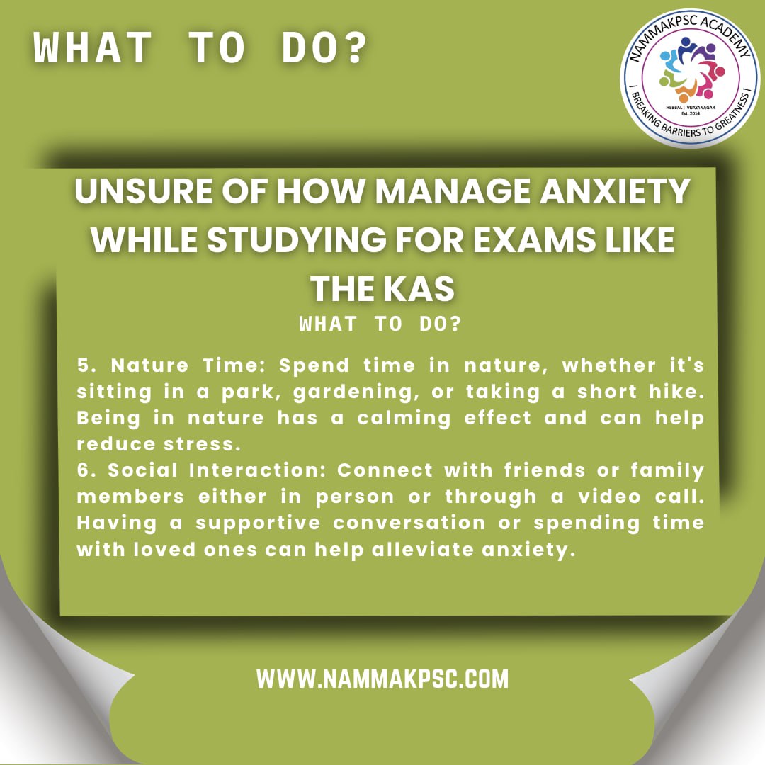 nammakpsc's tweet photo. Nammakpsc Protips
#anxiety #stressmanagement #upsc #nammakpsc #nammakpscmovement #kasexams #Kpsc2024 https://t.co/PI7XN9nVMQ