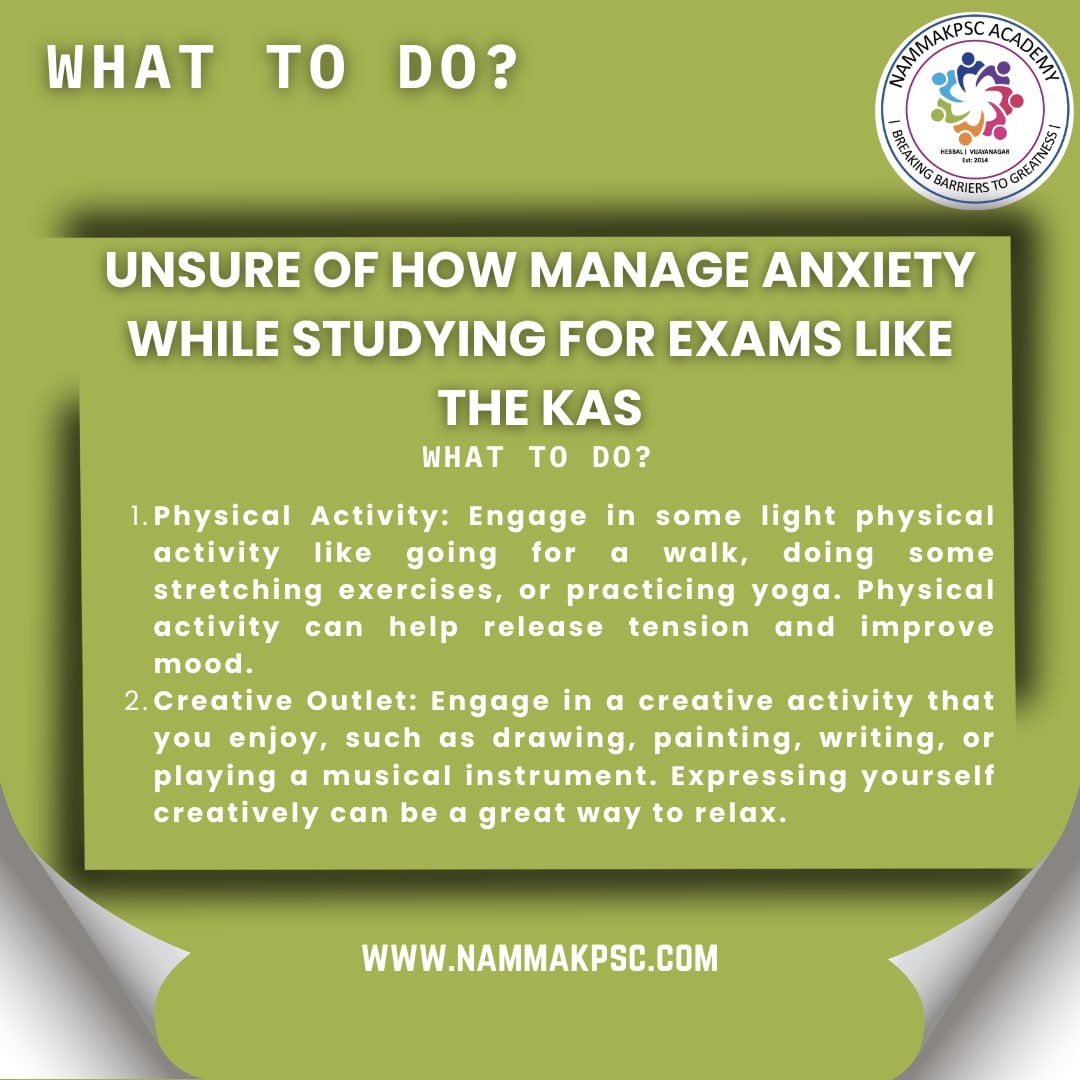 nammakpsc's tweet photo. Nammakpsc Protips
#anxiety #stressmanagement #upsc #nammakpsc #nammakpscmovement #kasexams #Kpsc2024 https://t.co/PI7XN9nVMQ