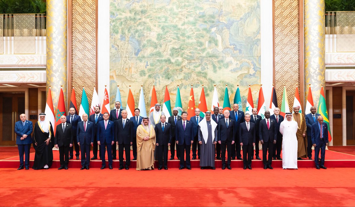 China-Arab Cooperation Forum in Beijing today. Have you ever seen anything like this in the US? Xi Jinping had a vision of such multilateralism from the day he came to the office. Harmony, partnership, trade, connectivity, development, peace… what is hard to understand?