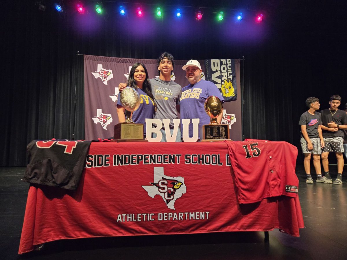 Shout out to Paul Jaramillo on signing to play Football and Baseball at Buena Vista University!!! Good Luck and #RollSide