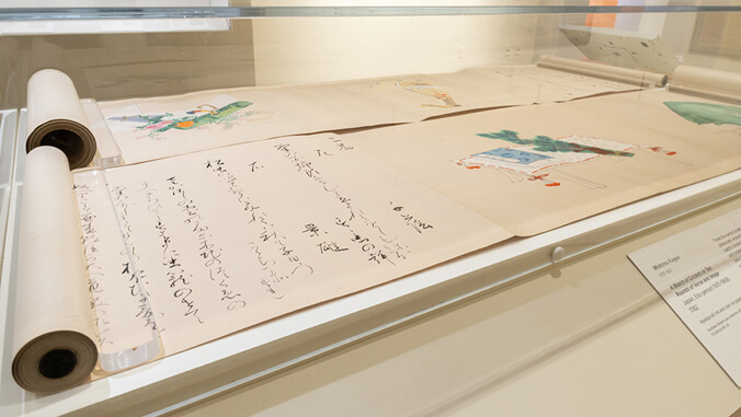 A three-year collaboration between the Department of East Asian Languages and Literatures, scholars in Japan, and @honolulumuseum has borne fruit: a bilingual cross-platform publication that focuses on 18th century scrolls recently discovered at HoMA ➡️ bit.ly/3UWez9k