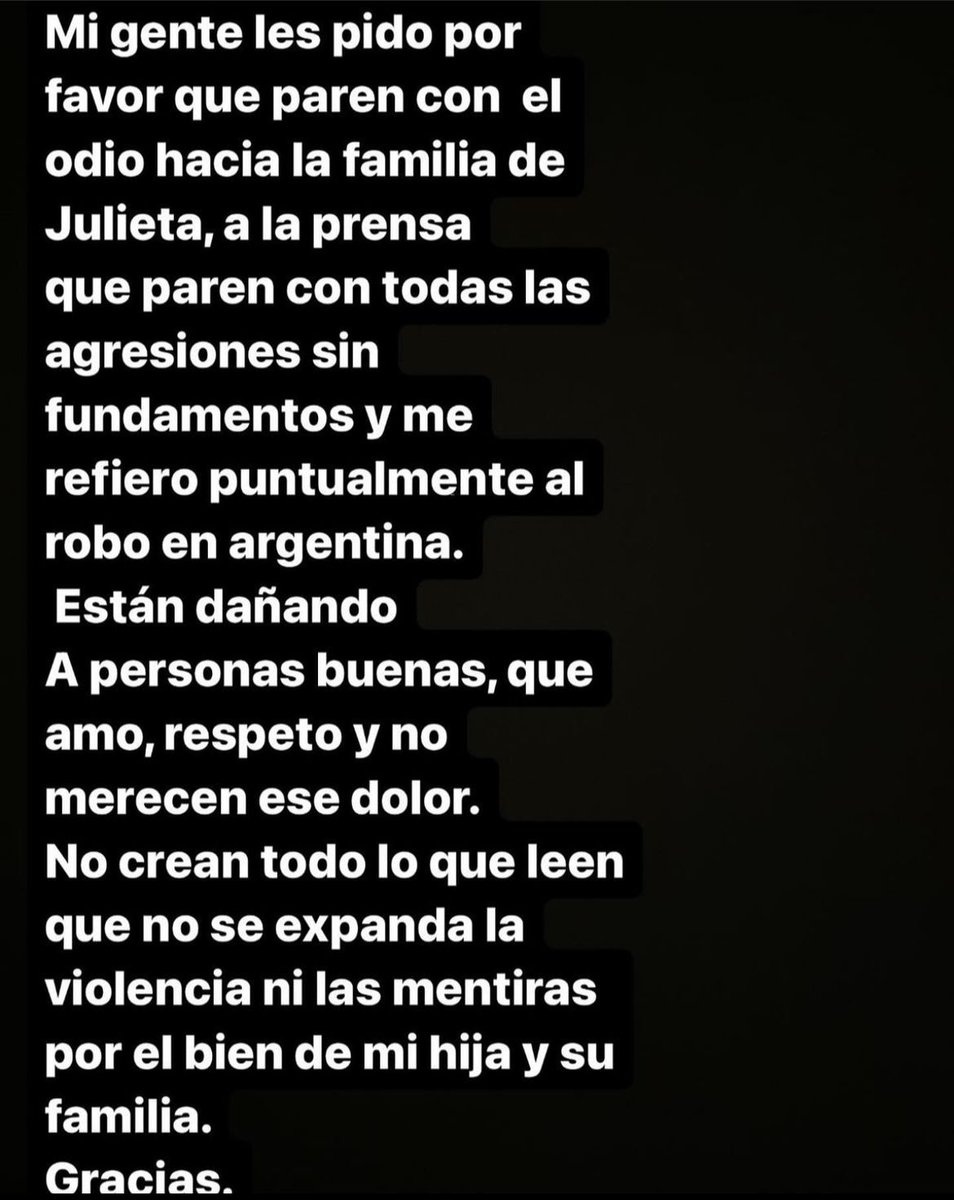 #piderespeto 

#christiannodal pidió respeto luego que se diera a conocer el robo de su casa en #argentina y pide no creer todo lo que se lee 
#deinfartaaanews #deinfartaaa