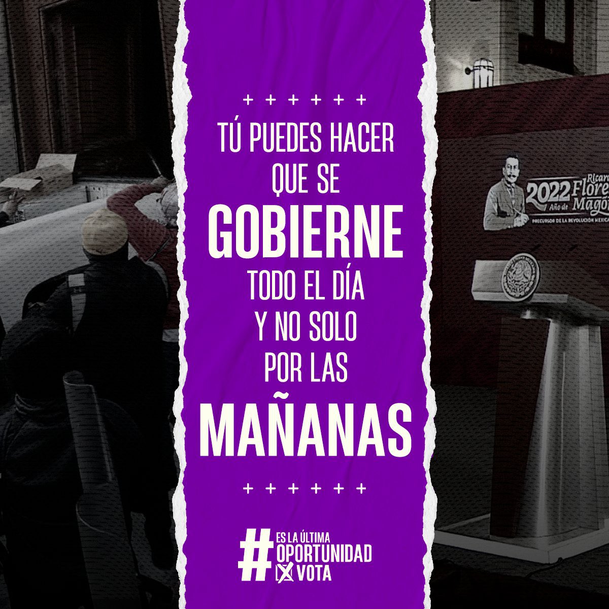 TÚ PUEDES. YO PUEDO. TODOS JUNTOS PODEMOS. #VotaParaVotarlos #UnaAsesinaNoSeráPresidenta #NarcoPresidenteAMLO101