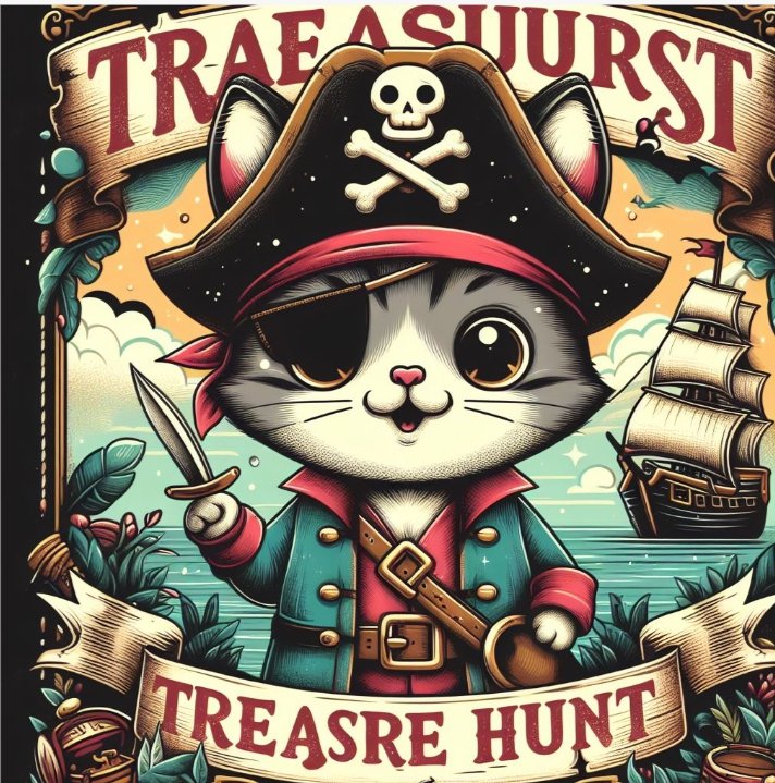 Ahoy, mi hearties!! 🏴‍☠️
Are you all ready for Cpt @BANDITdotCAT treasure hunt!!
Hints will start to surface on 6/1😼
Ye better be ready because it's going to be the best adventure you'll ever embark on 😸
$BNDT, $DOT, #DEGEN, #MEMECOIN, #TREASURE
