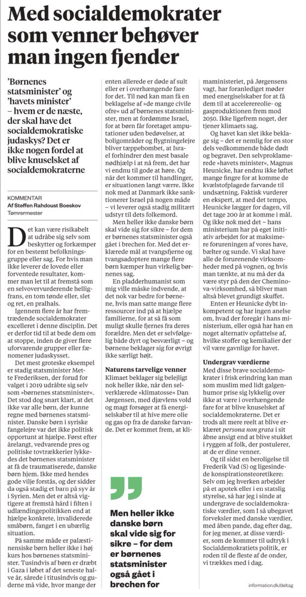 DrJonJac's tweet photo. Hvad så @Spolitik Om #tommetønder #hykleri #populisme i @informeren #dkpol #dkmed https://t.co/Hc0kYYOcjh