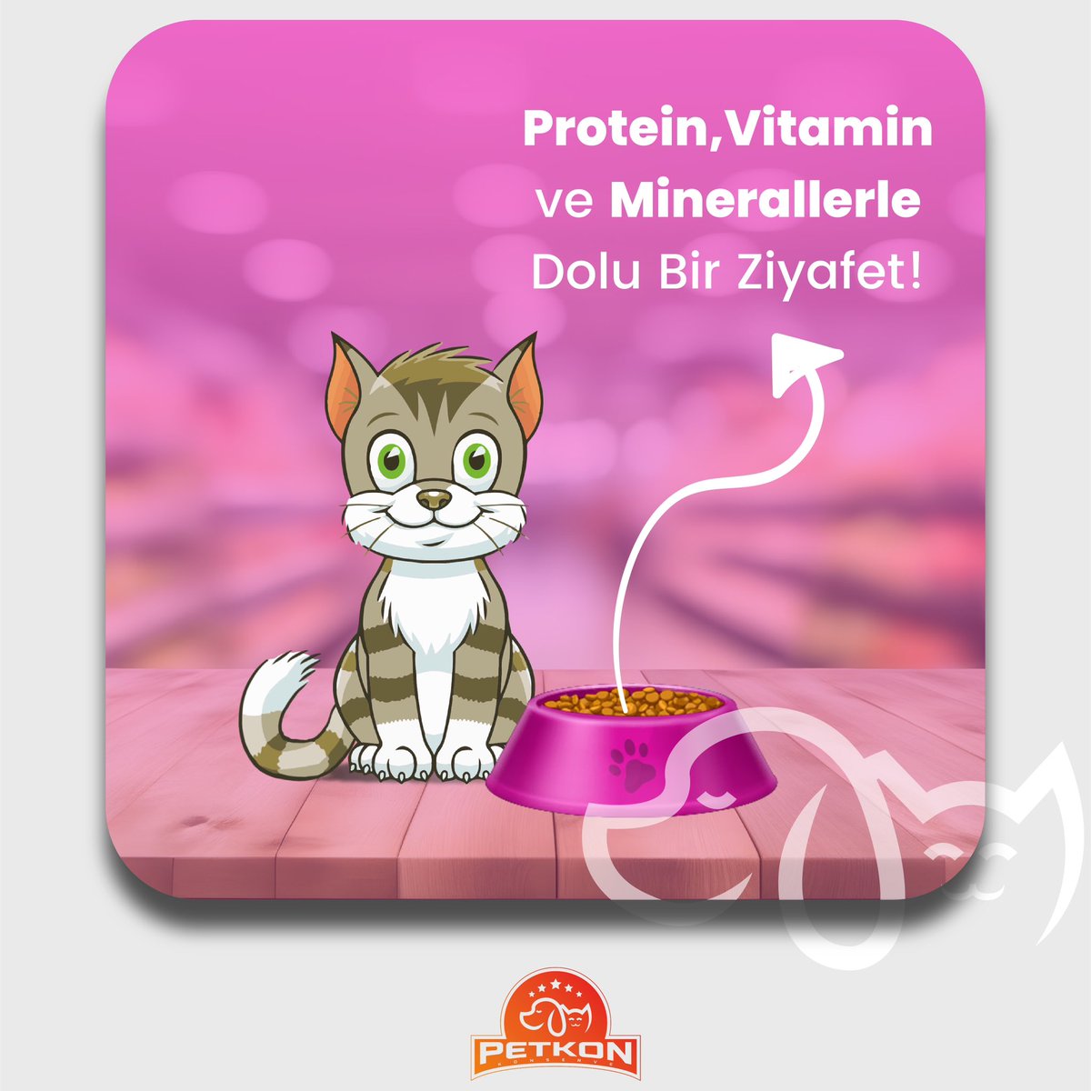 Peteko Yaş Mamaları, evcil dostlarınızın ihtiyaçlarını karşılayacak şekilde dengeli bir beslenme sunar.
🐾😼
Ona protein, vitamin ve minerallerle dolu bir ziyafet sunun!

#petkonkonserve #petekopetfood #kedi #köpek #yaşmama #köpekmaması #kedimaması #petfood #catfood #dogfood