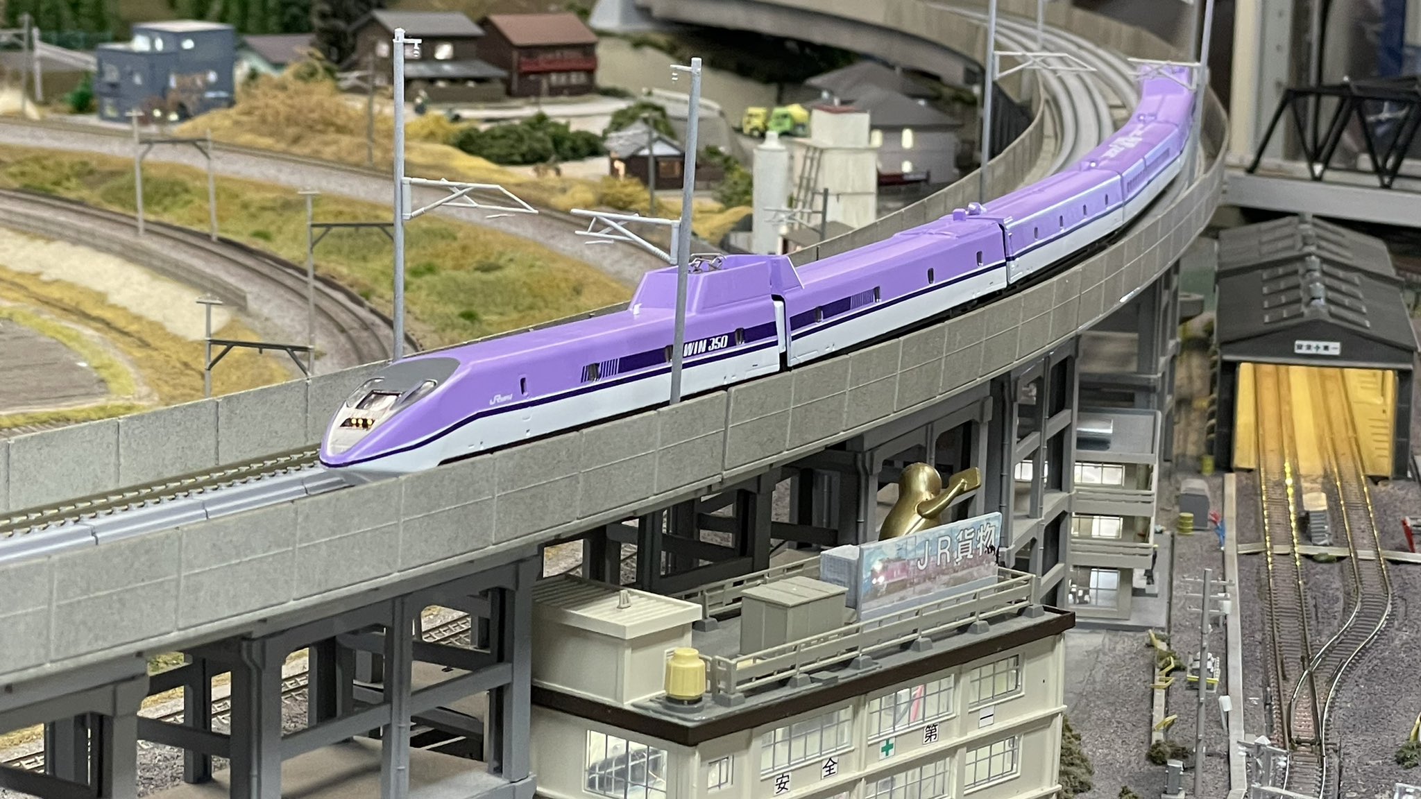 ラスト1個！新幹線 電車 ピンズ コレクション レア 額入り Boost Gear特注, 青島文化教材社 1/64 グラチャン 14弾 日産