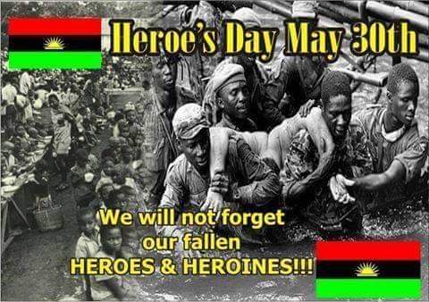 OJEKGROUP's tweet photo. OH BIAFRA THE LAND OF RISING SUN WHICH WE CHERISH SO MUCH, THE HALF OF YELLOW SUN MAY YOU SHINE FOR EVER. We shall rise again, remembrance day 30/5/2024. https://t.co/LeK8OxIat0