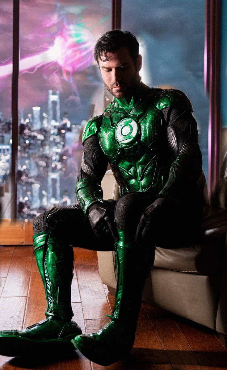 Our Green Lantern Fan Film suit reveal. #lanterns