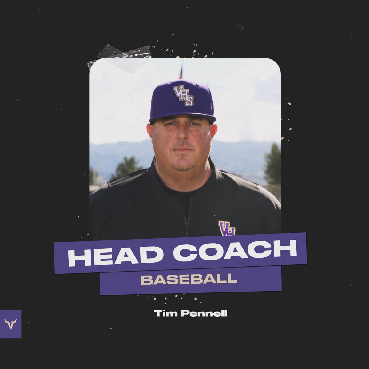 We are excited to announce that Tim Pennell has been named Head Varsity Baseball Coach! Well-liked and respected as an assistant coach, Coach Pennell takes over as the fifth head coach in our program’s history. #GoVikings🤘