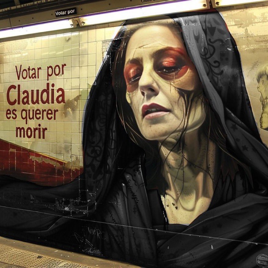 @Claudiashein #UnaAsesinaNoSeráPresidenta #ClaudiaAsesina