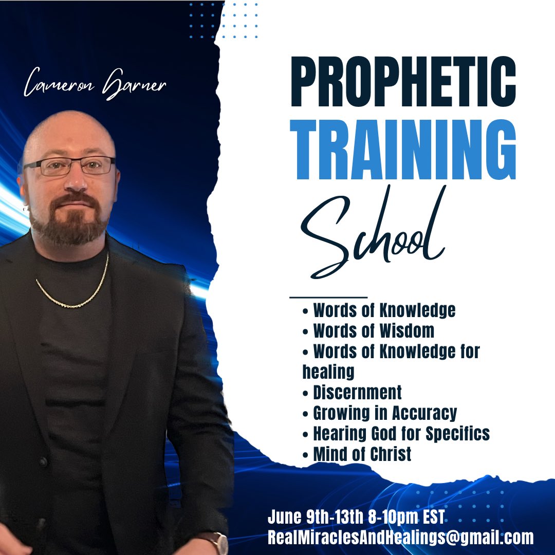 CamGMinistries's tweet image. #prophetictraining #prophesy #prophetic