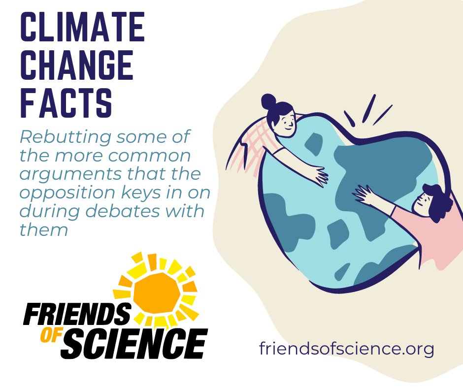 Did you know that we have rebuttals to some of the major points green activists commonly say during debates? Find them on the homepage of our website! And while you're there, consider donating or joining our membership. Friendsofscience.org
