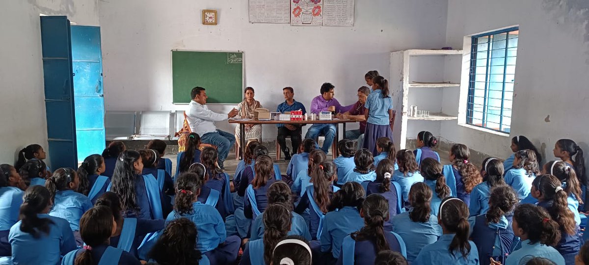 ABHWCs_Bihar's tweet photo. HWC Tarowa, Gaya organizes a school health camp at a school, catering specifically to adolescents' needs.👩‍👩‍👧👩‍👧‍👧 @A_ArogyaMandir @MoHFW_INDIA @BiharHealthDept @SHSBihar @AjayShahiDr @BMGFIndia @DrAkashMalik @Somesh_KumR @NHSRCINDIA https://t.co/1jtzlPQXu8