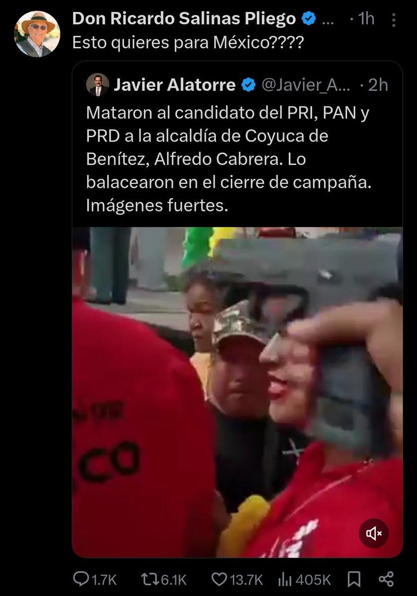 Los priístas se chingaron a su candidato presidencial Luis Donaldo Colosio en 1994, claro que son capaces de sacrificar a un candidato de Coyuca de Benítez el día previo a la veda electoral y grabarlo en video para que todos los medios alineados lo difundan de aquí al 2 de junio.