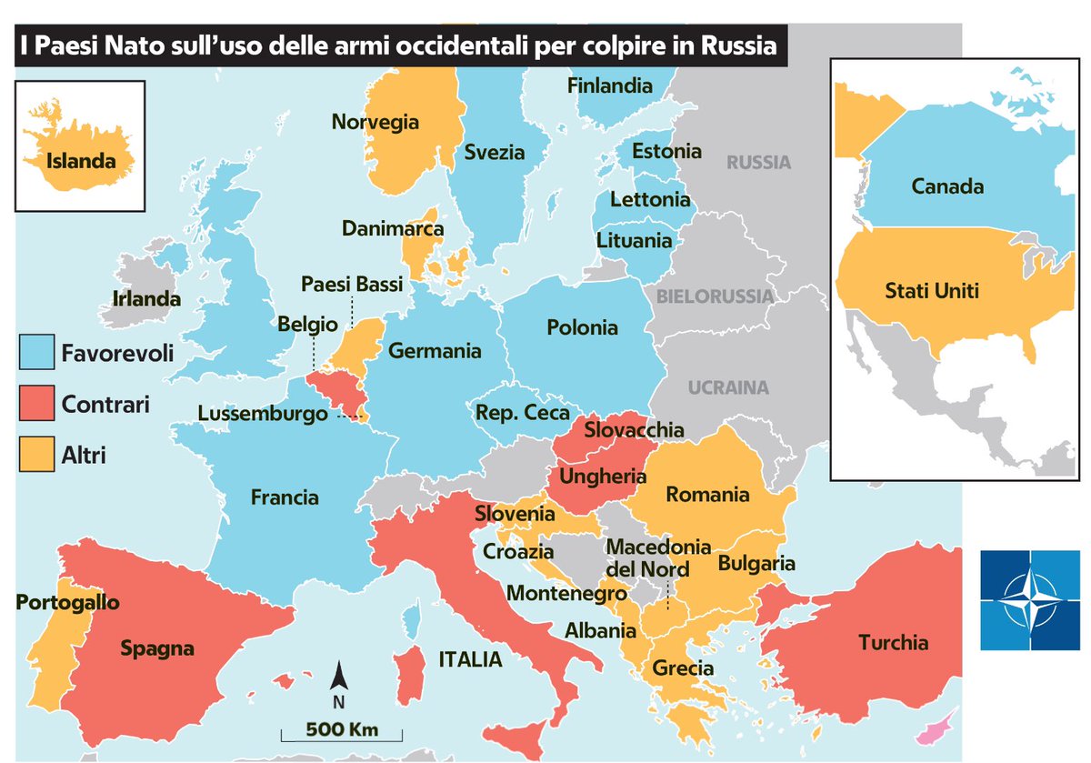 in questa cartina oggi su Repubblica la follia a cui siamo arrivati. Quali saranno le prossime linee rosse? #Ucraina #Nato #Russia