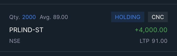 Sahil57092014's tweet image. Bought #prlind today