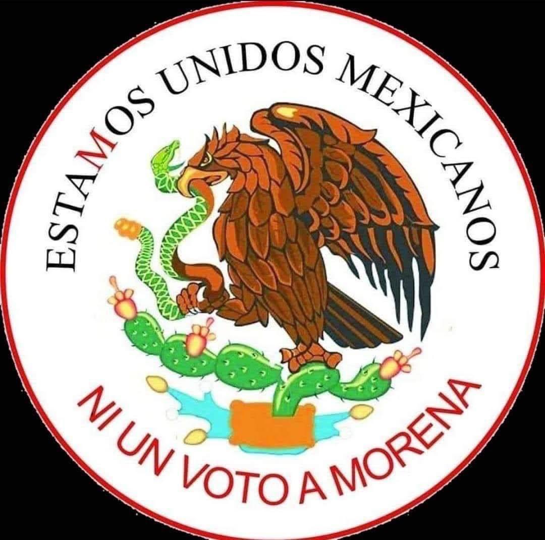 NO VOTES POR MORENA ni MC. NO TE APENDEJES NO DESGRACIES Y CONDENES A TU FAMILIA NI A MÉXICO. Ten valor, carácter, Ética, Responsabilidad, y lucha con #FuerzaYCorazónXMéxico con @XochitlGalvez para #SalvarMéxico de estos Desgraciados de morena y su pandilla