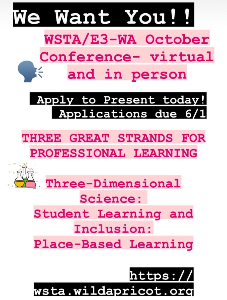 Presenters Wanted!