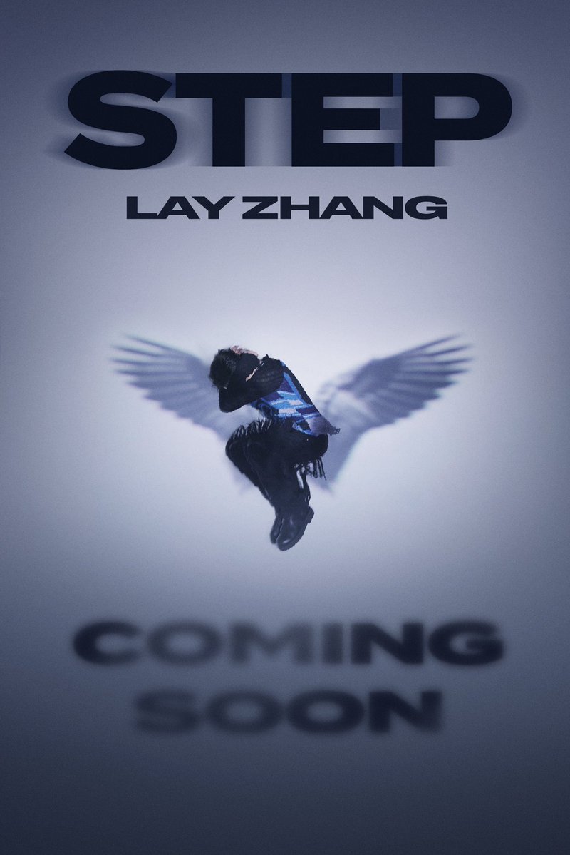 @layzhang First full-length English album 𝑺𝑻𝑬𝑷 𝑪𝒐𝒎𝒊𝒏𝒈 𝒔𝒐𝒐𝒏... Put your hands up🙌🏻 No, spread your wings