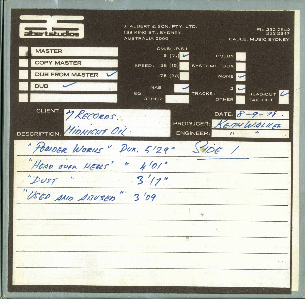 Midnight Oil tweet media