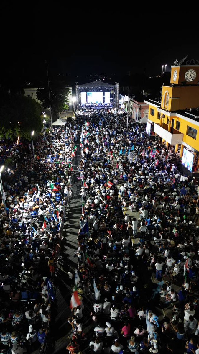 ¡En #Kanasín y todo #Yucatán VAMOS A GANAR! GRACIAS a todas las y los yucatecos por ser parte de esta campaña histórica. Salgamos a votar este 2 de junio UNIDOS para que Yucatán continúe con los buenos gobiernos que lo han llevado a ser el mejor estado para vivir del país. ¡VOTA