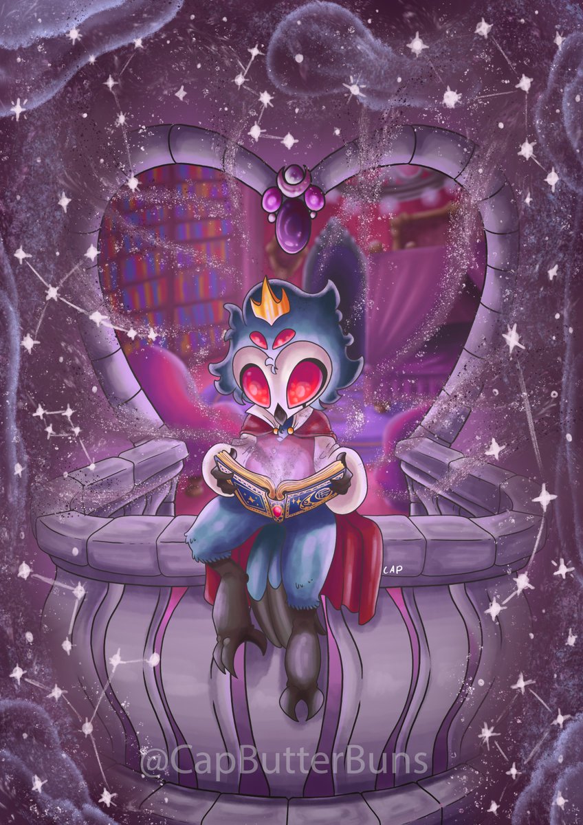 CapButterBuns's tweet photo. "For my part, I know nothing with any certainty, but the sight of the stars makes me dream."
❤️🦉❤️

#stolas #babystolas #helluvaboss https://t.co/gs1l3wyKBr