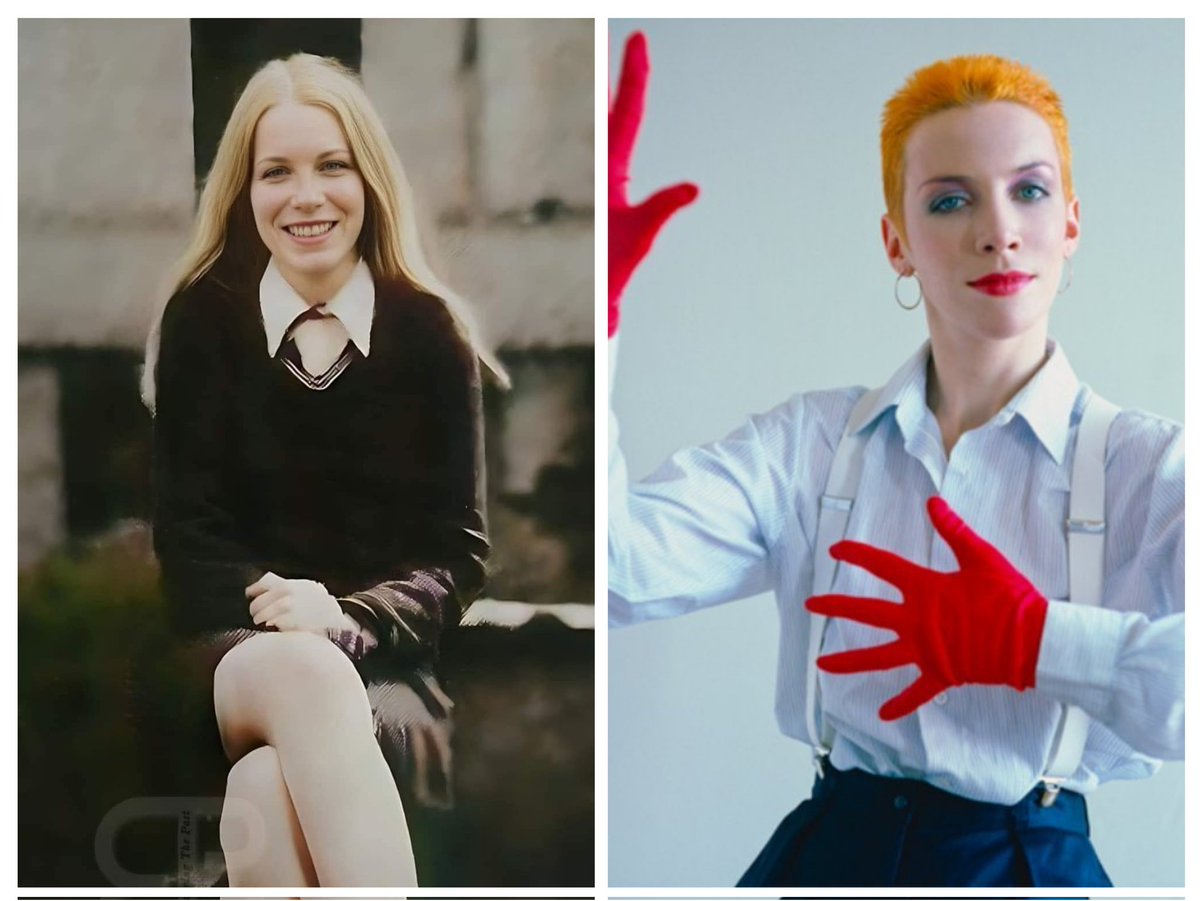 The lovely @AnnieLennox, in 1973 and about a decade later. Evidently, she was scared by a lion, or something similar. 😉

Regardless, this woman has been a nurturing talent for me, over the decades.

#AnnieLennox #Eurythmics #Iconoclasts #Grammys #RRHOF #PersonalInspirations