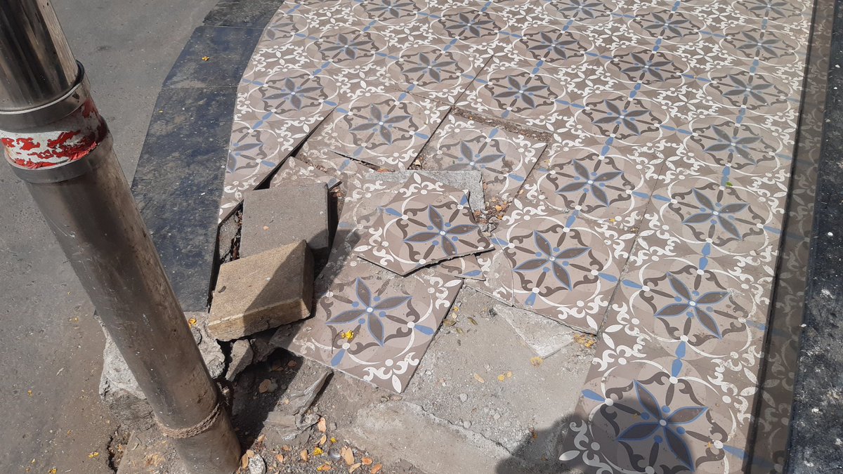 @JadhavRakhee earlier Love Ghatkopar Selfie point was demolished & new is created which was closed for many months & was opened few months before election dates. Sad to see the quality of newly built selfie point. Tiles at left end getting deattached. Pls take action to save this