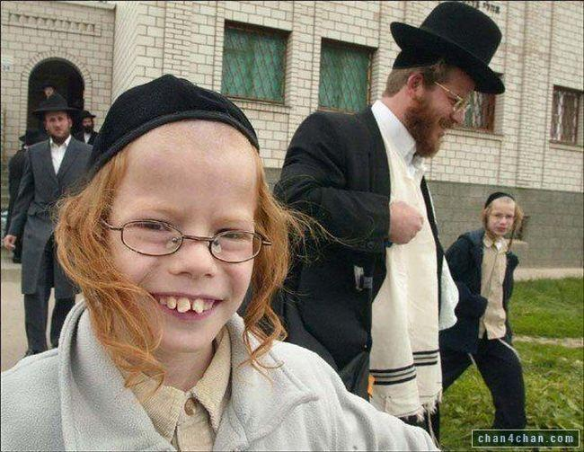 80% of the global Jewish population are Ashkenazi who mass converted to Judaism in 780 AD. 
90% of the US Jewish population are WHITE SKINNED European Ashkenazi. 
This is NOT a Semite. Ashkenazi never were Semites. 
Those who make you believe absurdities have you funding