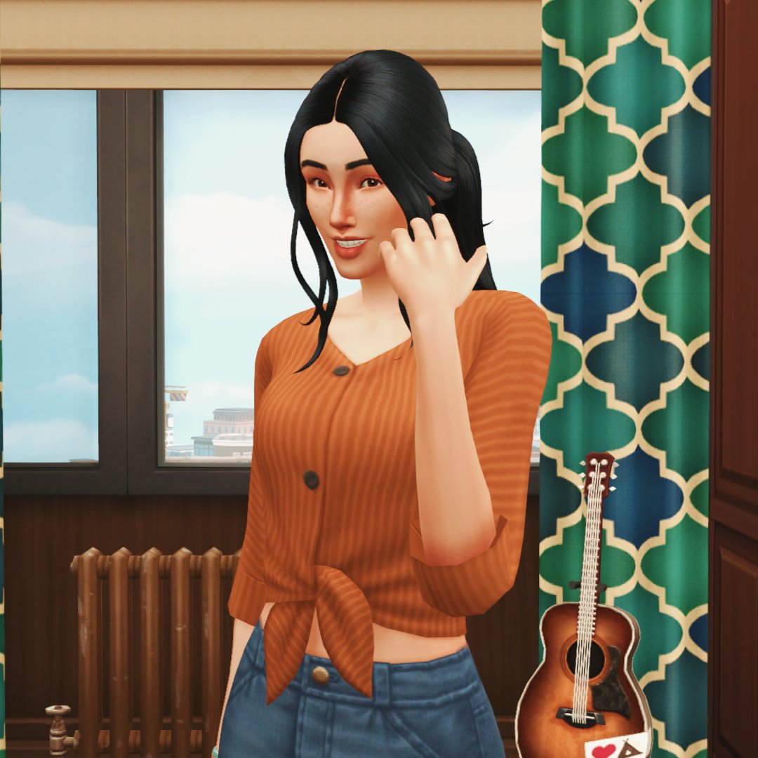 Just a picture of Lou because she was so pretty 🫠

#Sims4 #ShowUsYourSims