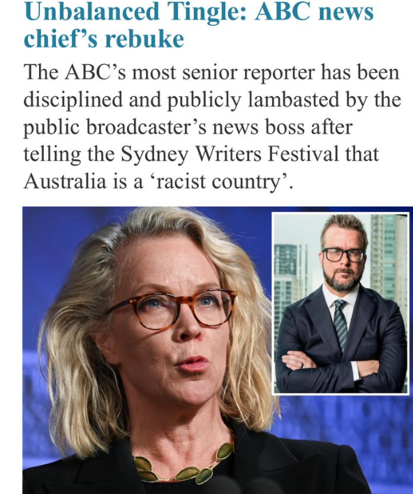 No surprise Murdoch's myrmidons on the Oz report Justin Stevens' @latingle statement like this. The massive disappointment is that he fed the ABC's sworn enemies such an opportunity -  gratuitously, stupidly, demeaningly.