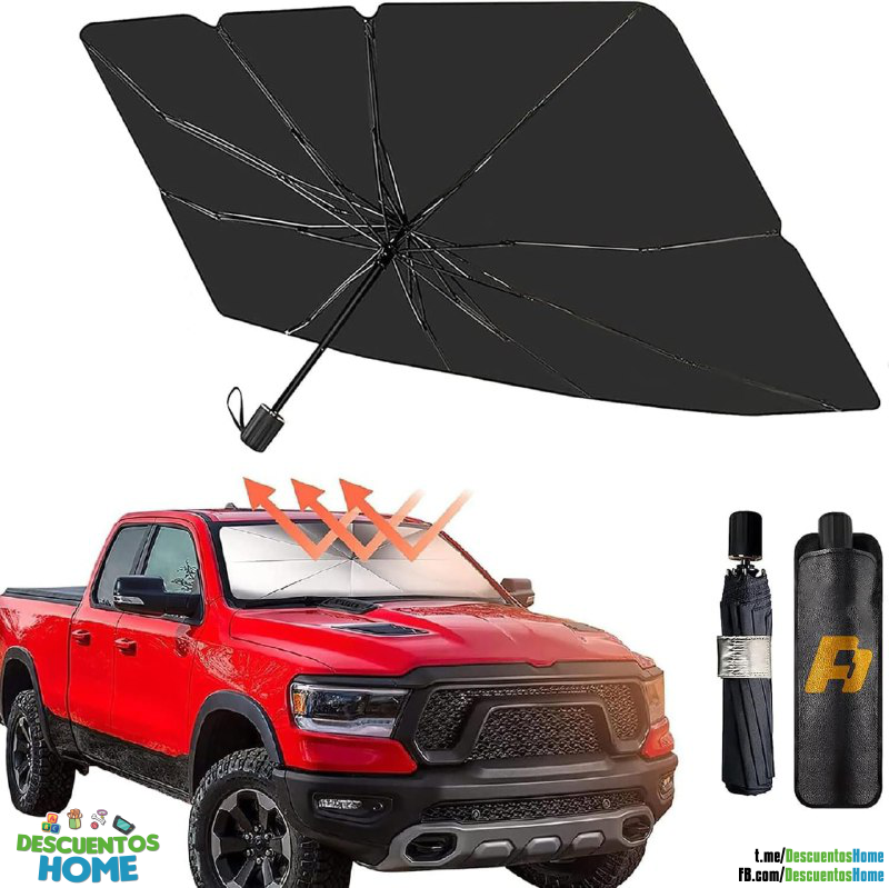 #Hogar🔥Por solo🔥 $9✅
Aplicando cupón 40% descuento🏷️

Foldable Car Windshield Sun Shade Umbrella Fit Sedan SUV Pickup Truck Most Vehicles Car Window Shades Front Windshield Sunshade
🏷️ Cupón: CX5QJPGO

¿Viste una oferta? 👉 ¡Envíamela!

🛒 Comprar: btz.es/4oo2qdg