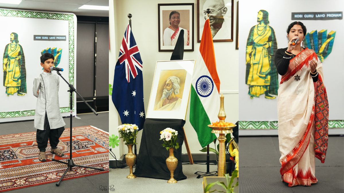 Perth’s Indian community honours Gurudev Rabindranath Tagore on 163rd birth anniversary Read here: theaustraliatoday.com.au/perths-indian-… @dramitsarwal @Pallavi_Aus @rishi_suri @CGIPerth @HCICanberra @AusCGKolkata @dhanashree0110 @avatans @narendramodi @AlboMP @M_Lekhi @vijai63