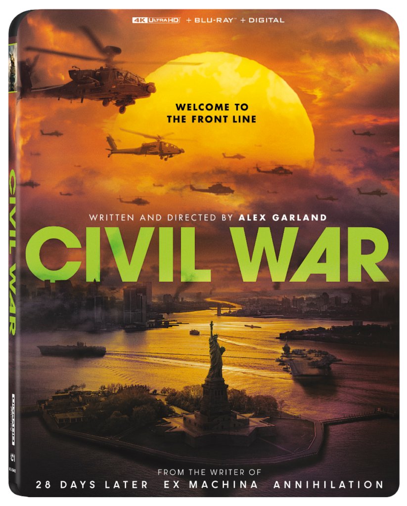 Alex Garland's 'Civil War' sets its 4K UHD debut. More details here: wp.me/pdlnCg-2cek